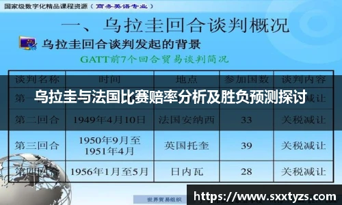 乌拉圭与法国比赛赔率分析及胜负预测探讨